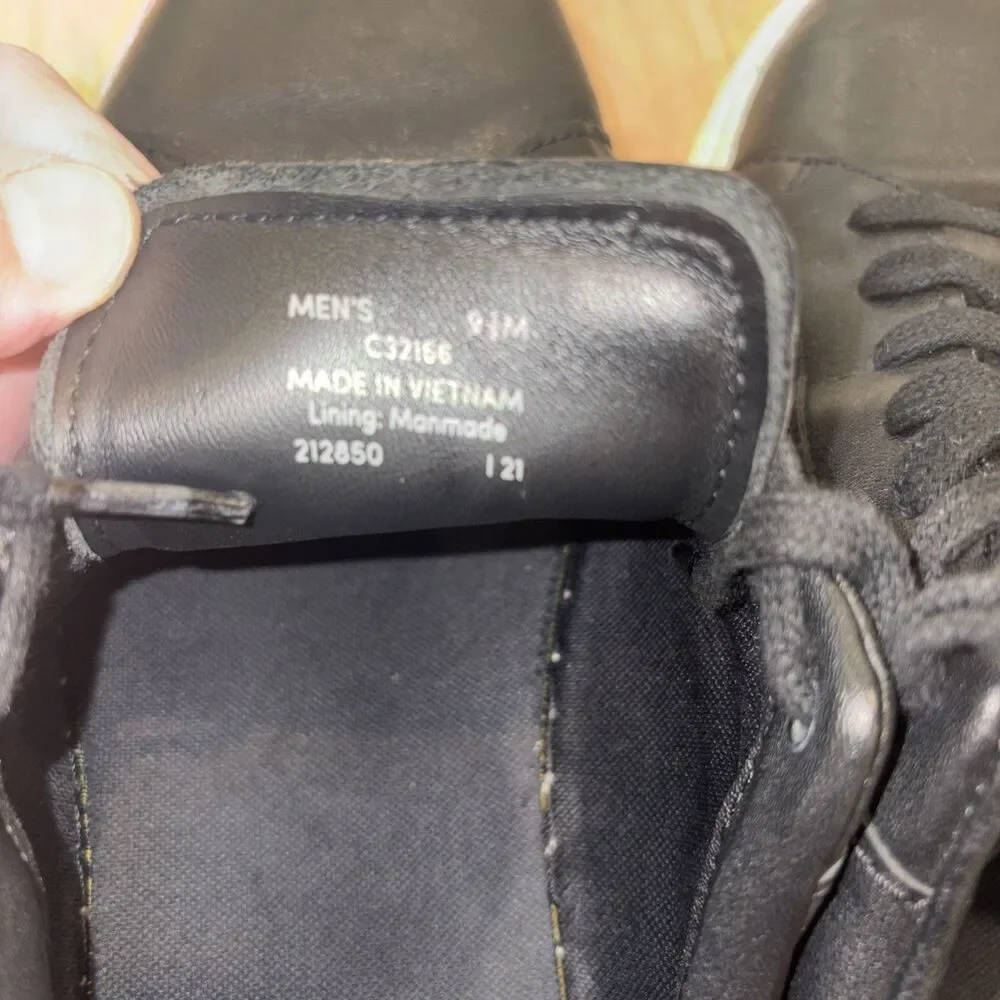 Cole Haan Grand Crosscourt Traveler Sneaker Shoes 9.5M Leather Black